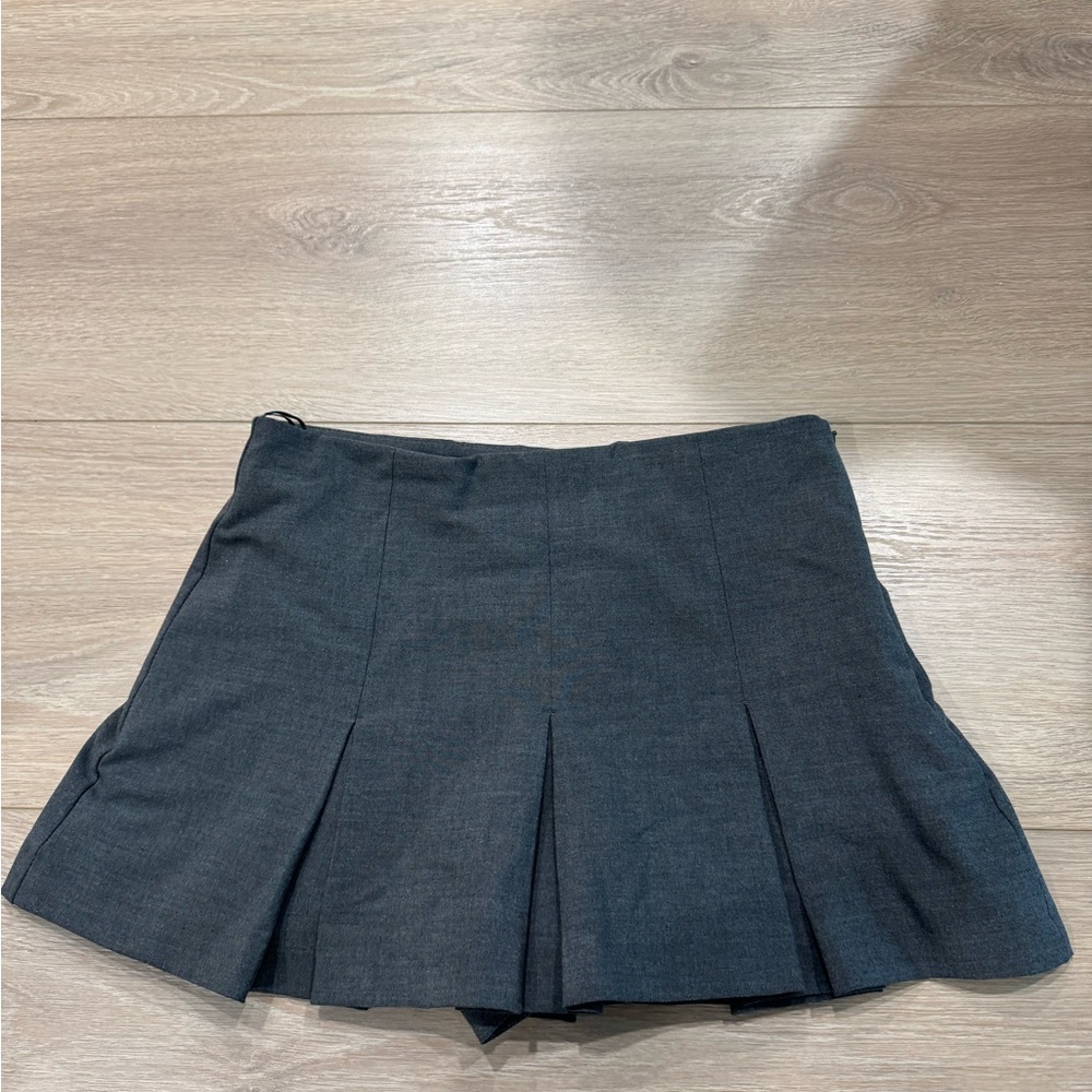 Zara Charcoal Gray Skirt